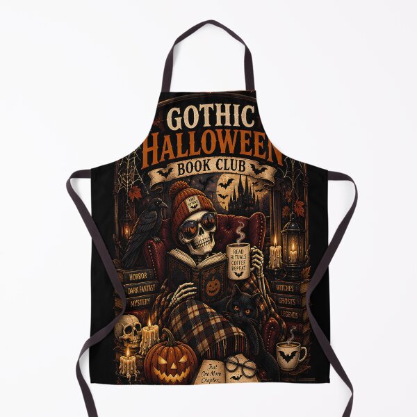 Item preview, Gothic Halloween Book Club | Spooky Dark Academia Reading Design designed and sold by Jankes88.