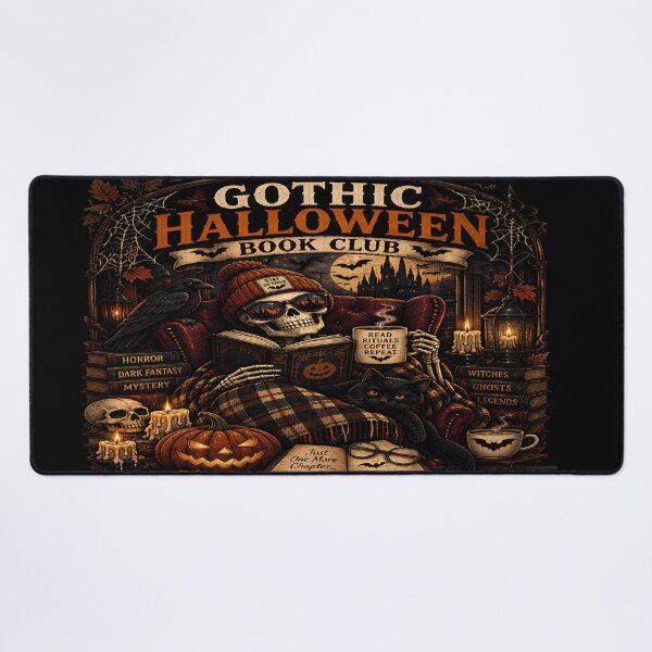 Item preview, Gothic Halloween Book Club | Spooky Dark Academia Reading Design designed and sold by Jankes88.