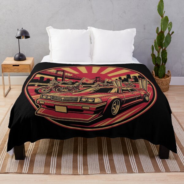 Item preview, Bosozoku Kaido Racer Kyusha Japanese Biker Gang Tokyo Highway Aesthetic designed and sold by mood-draftsman.