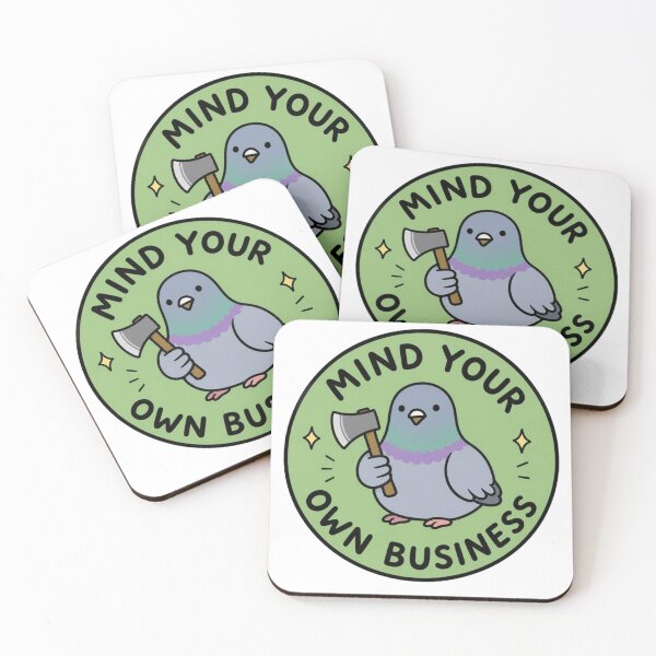 Item preview, Mind Your Own Business designed and sold by wingoo22.