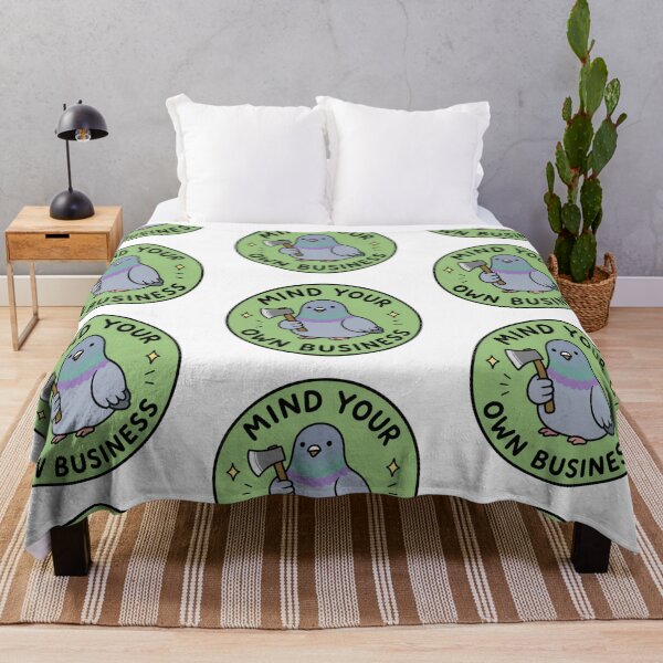 Item preview, Mind Your Own Business designed and sold by wingoo22.