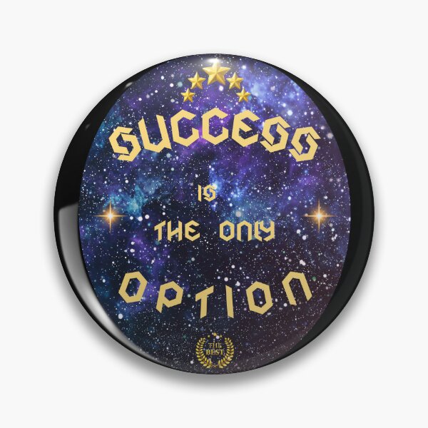 Item preview, Success Is The Only Option Positive Quotes designed and sold by zebek-design.