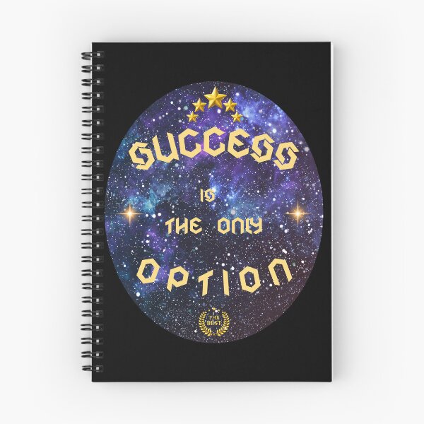 Item preview, Success Is The Only Option Positive Quotes designed and sold by zebek-design.