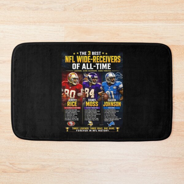 Item preview, Pro Football  3 Greatest Wide Receivers Of All Time designed and sold by AlyseAgee.