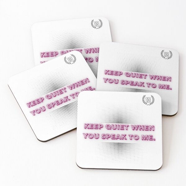 Item preview, Keep quiet. designed and sold by Page13Design.