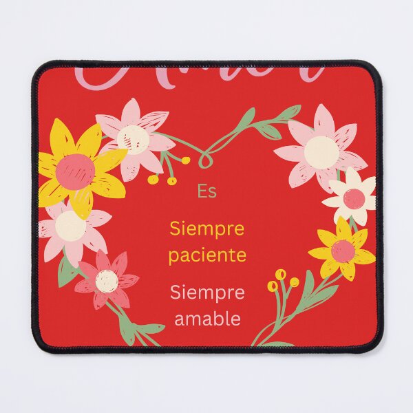 Item preview, Spanish Love Quote Flower Heart Art designed and sold by ChereseSantiago.