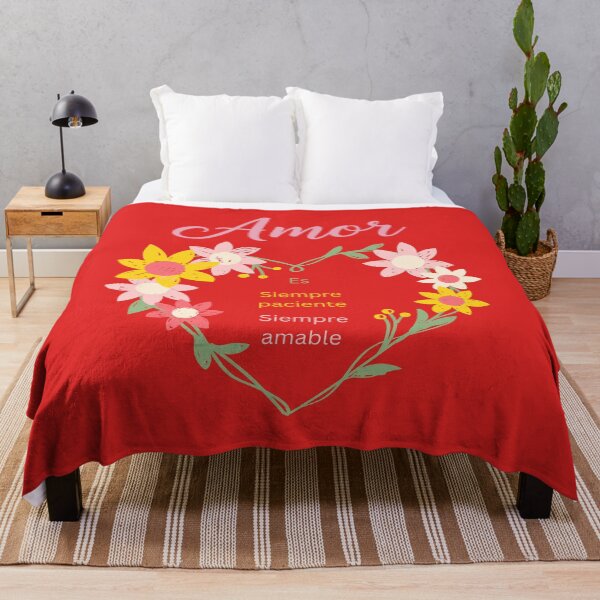 Item preview, Spanish Love Quote Flower Heart Art designed and sold by ChereseSantiago.