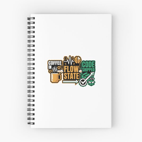 Item preview, Productivity Coffee Flow State Shipped Funny Gift designed and sold by Ixnor.