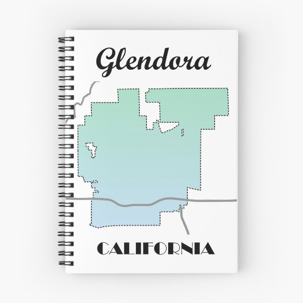 Item preview, Map of Glendora, California designed and sold by Cartfrography.