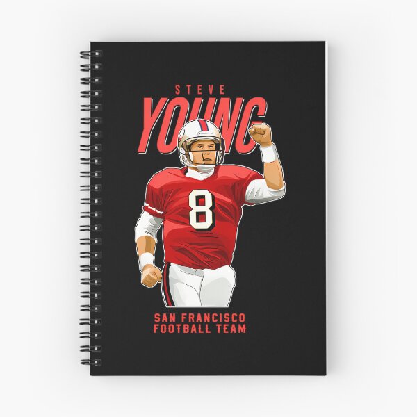 Item preview, Steve Young 8 San Francisco Football Team designed and sold by AlyseAgee.