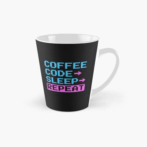 Item preview, Coffee Code Sleep Repeat Pixel Gamer designed and sold by Owcomm.