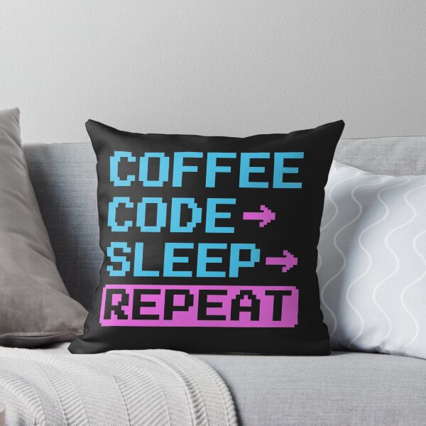 Item preview, Coffee Code Sleep Repeat Pixel Gamer designed and sold by Owcomm.