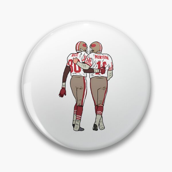 Item preview, Jerry Rice And Joe Montana designed and sold by AlyseAgee.