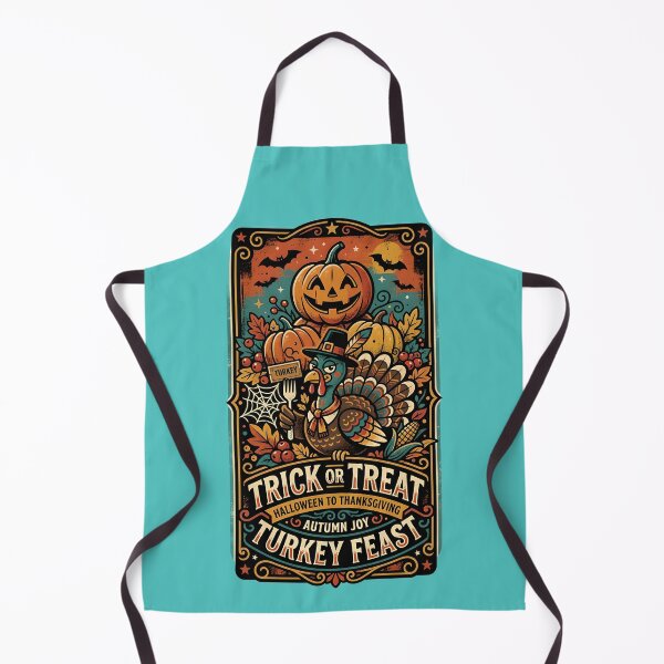 Item preview, Trick or treat Turkey Feast - Halloween to Thanksgiving designed and sold by ParadoxParadox.