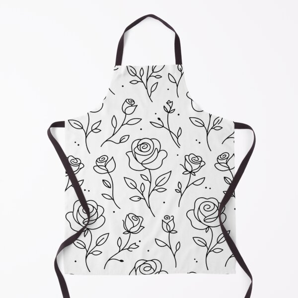 Item preview, Elegant Black and White Rose Pattern designed and sold by Owcomm.