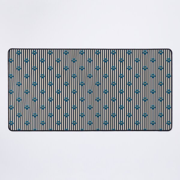 Item preview, Retro Striped Pattern Gift For Mom or Wife | Vintage Daisy Design Gift For Girls | Preppy Blue Flower Print Gift For Students | Indie Vertical Stripe Pattern Gift For Best Friend designed and sold by VivaFy.