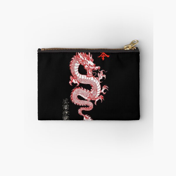 Item preview, Japanese Dragon Streetwear – Red & White Asian Dragon designed and sold by DesignerrGood777.