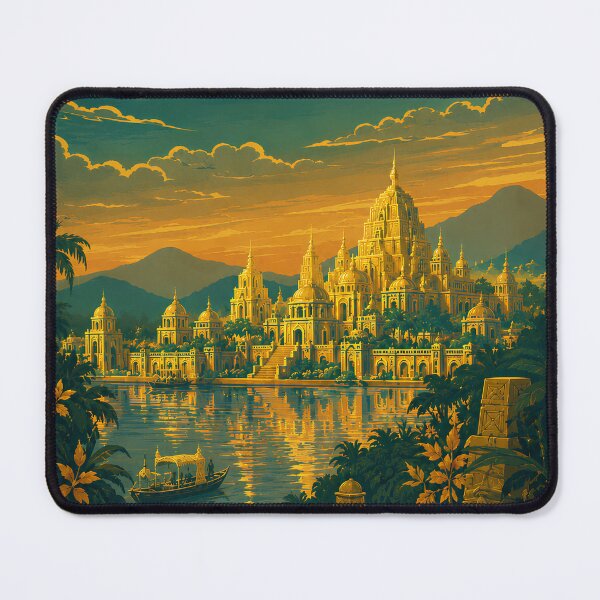 Item preview, Greetings from El Dorado Vintage Travel Art designed and sold by Extravanganzza.