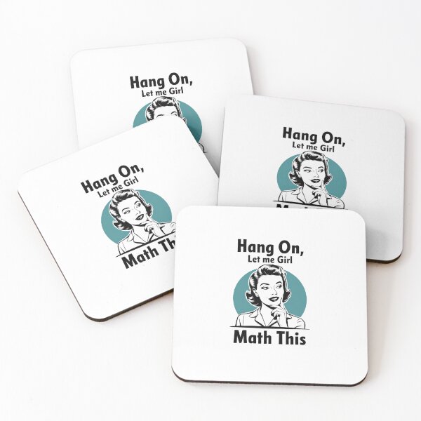 Item preview, Hang On, Let Me Girl Math designed and sold by sazuii.