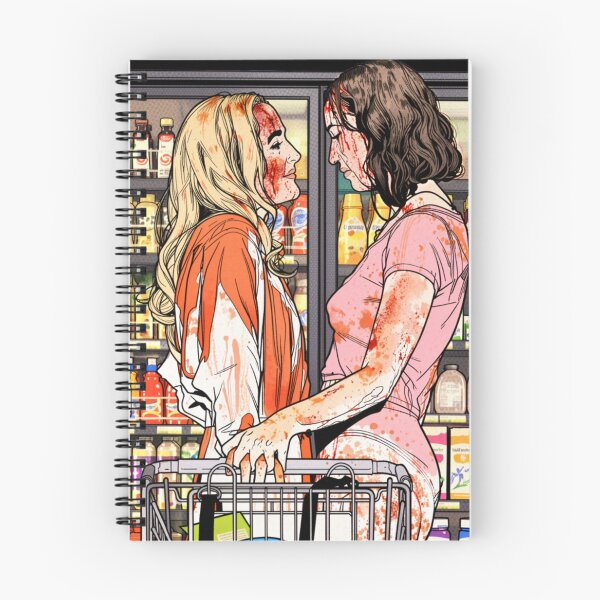 Item preview, Hannah Einbinder and Gillian Anderson in the candy aisle in Camp Miasma (fan art) designed and sold by PopCultureAndStuff.