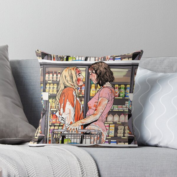 Item preview, Hannah Einbinder and Gillian Anderson in the candy aisle in Camp Miasma (fan art) designed and sold by PopCultureAndStuff.