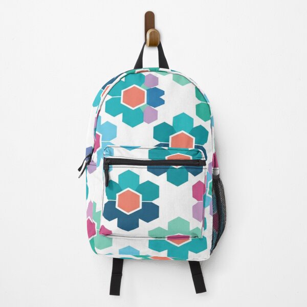 Item preview, Colorful Geometric Floral Hexagon Repeating Pattern designed and sold by Owcomm.