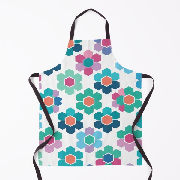 Item preview, Colorful Geometric Floral Hexagon Repeating Pattern designed and sold by Owcomm.