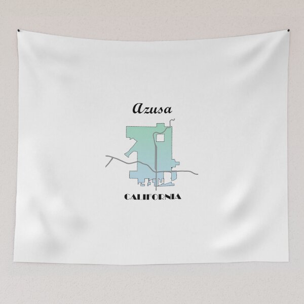 Item preview, Map of Azusa, California designed and sold by Cartfrography.
