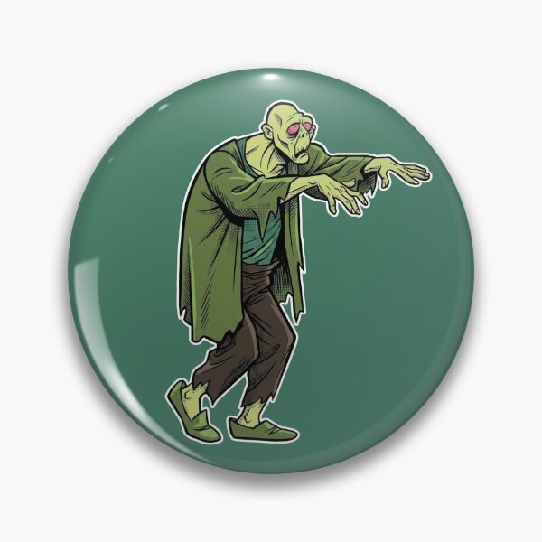 Item preview, Swamp Zombie Villain – Retro Mystery Cartoon Horror Monster designed and sold by Deviant Logic Design.