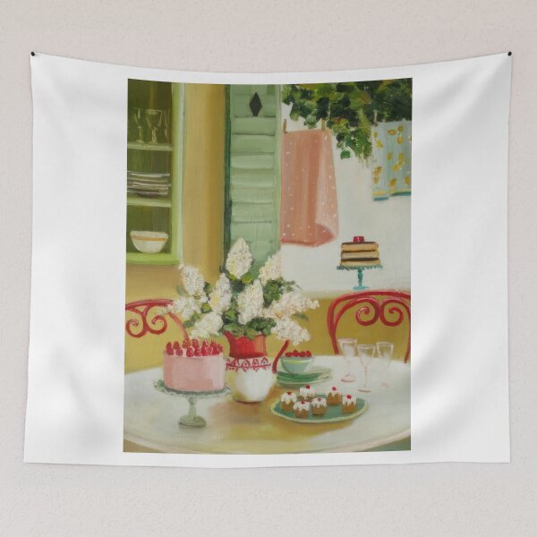 Item preview, Janet Hill – Vintage Whimsical Woman in an Enchanted Garden designed and sold by graydaysr.