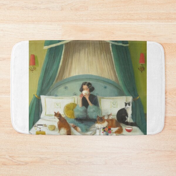Item preview, Janet Hill – Vintage Whimsical Woman in an Enchanted Garden designed and sold by graydaysr.