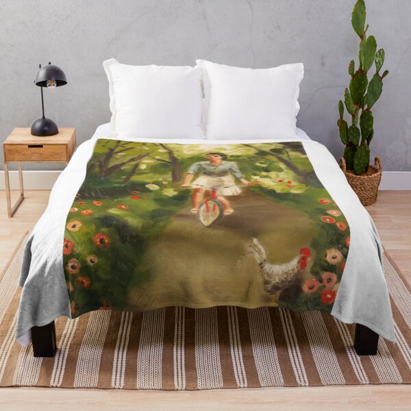 Item preview, Janet Hill – Vintage Whimsical Woman in an Enchanted Garden designed and sold by graydaysr.