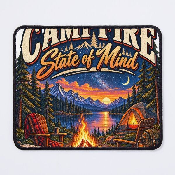 Item preview, Campfire State of Mind designed and sold by rachidloucif.