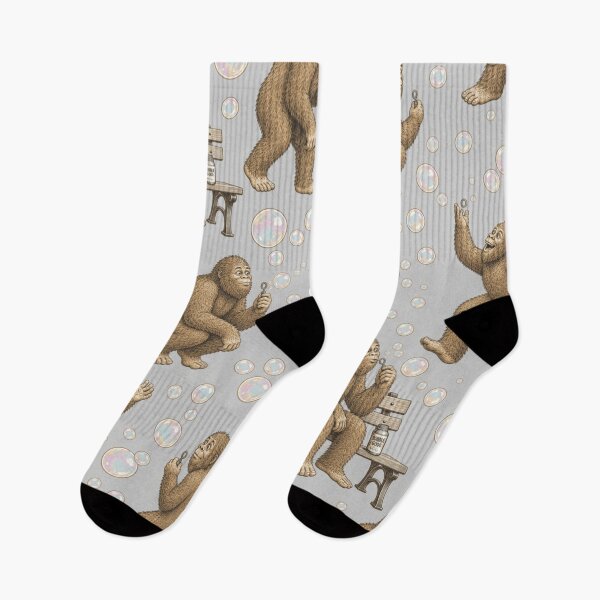 Aperçu de l'œuvre Bigfoot qui fait des bulles créée et vendue par cbfineart.
