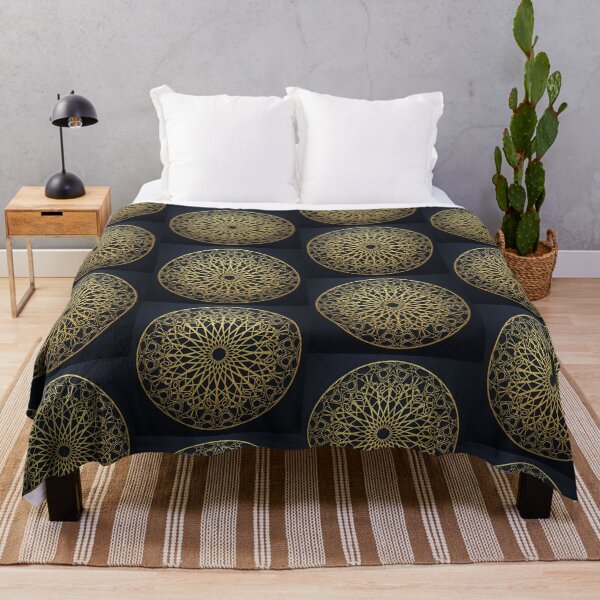 Item preview, Royal Gold Islamic Geometry (V.1) : Elegant Sacred Mandala & Arabesque Patterns designed and sold by D-Islamic.