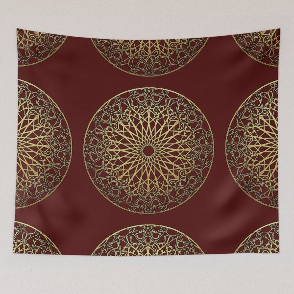 Item preview, Royal Gold Islamic Geometry (V.2) : Elegant Sacred Mandala & Arabesque Patterns designed and sold by D-Islamic.