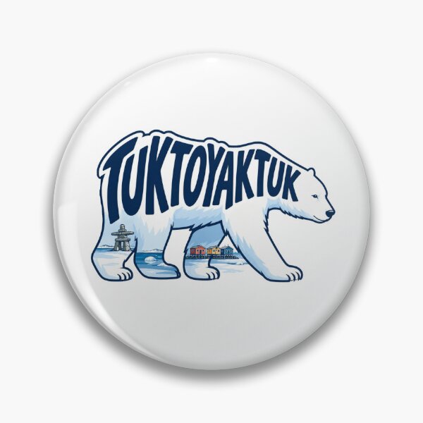 Item preview, Tuktoyaktuk Polar Bear - Northwest Territories Canada designed and sold by Myra365Art.