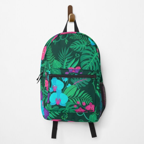 Item preview, Tropical Orchid Jungle Seamless Pattern Botanical Illustration designed and sold by Owcomm.