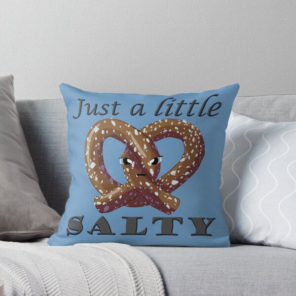 Item preview, Just a Little Salty Pretzel black designed and sold by Ivorycrow.