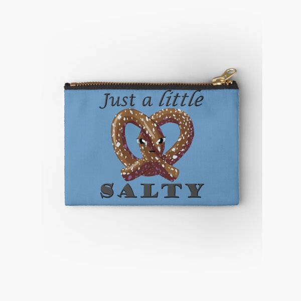 Item preview, Just a Little Salty Pretzel black designed and sold by Ivorycrow.