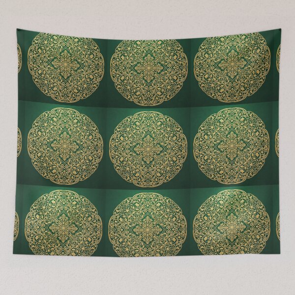 Item preview, Royal Gold Islamic Geometry (V.3) : Elegant Sacred Mandala & Arabesque Patterns designed and sold by D-Islamic.