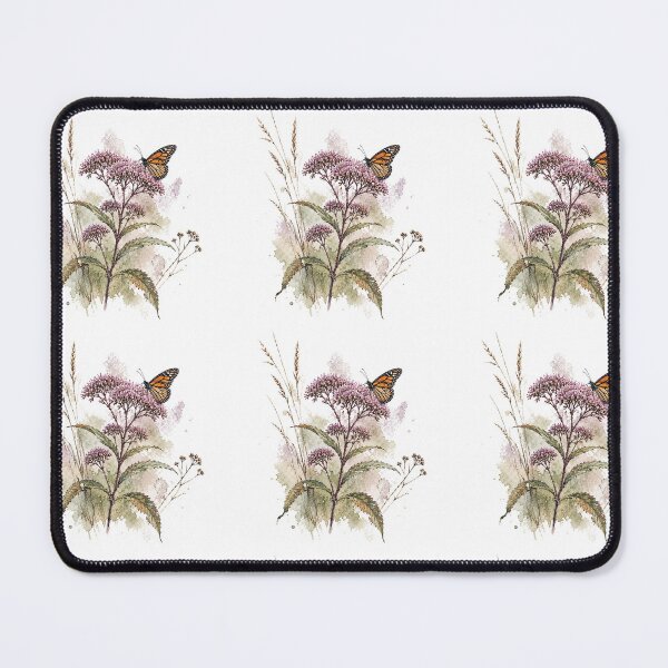 Item preview, Monarch on Joe-Pye Weed | Native Wildflower Nature Art designed and sold by SusanSweetArt.
