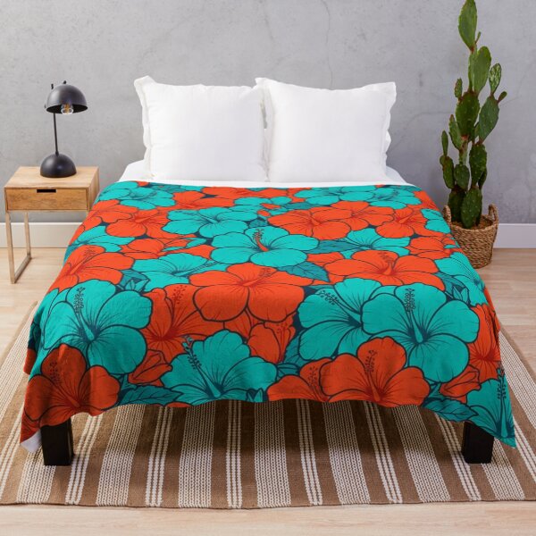 Item preview, Vibrant Hibiscus Tropical Floral Seamless Pattern designed and sold by Owcomm.