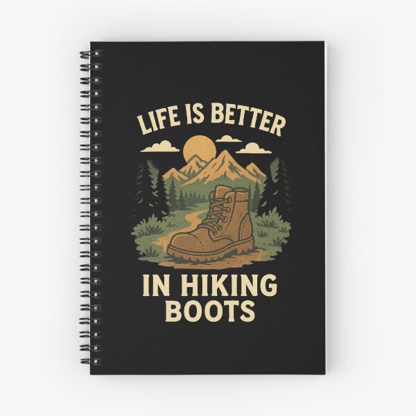 Item preview, Life is Better in Hiking Boots designed and sold by MalwasBasket.
