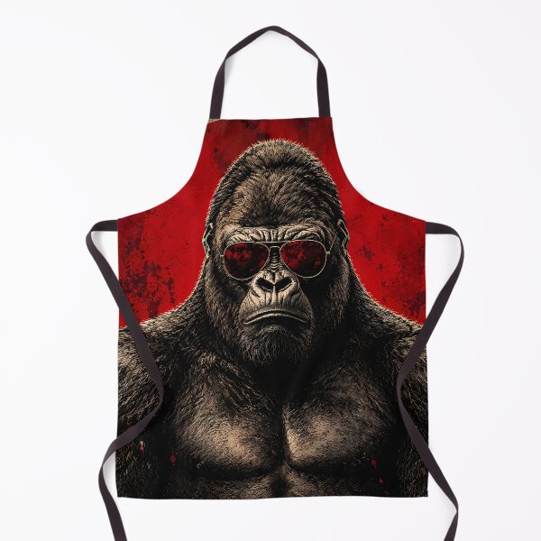 Item preview, Gorilla Aviator Sunglasses Grunge Art designed and sold by RkskArt.