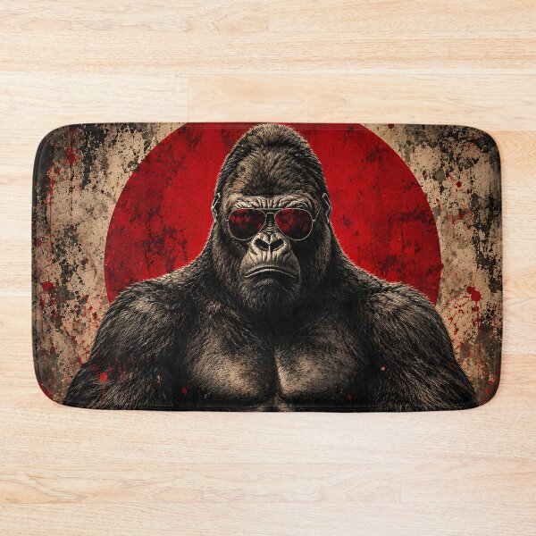 Item preview, Gorilla Aviator Sunglasses Grunge Art designed and sold by RkskArt.