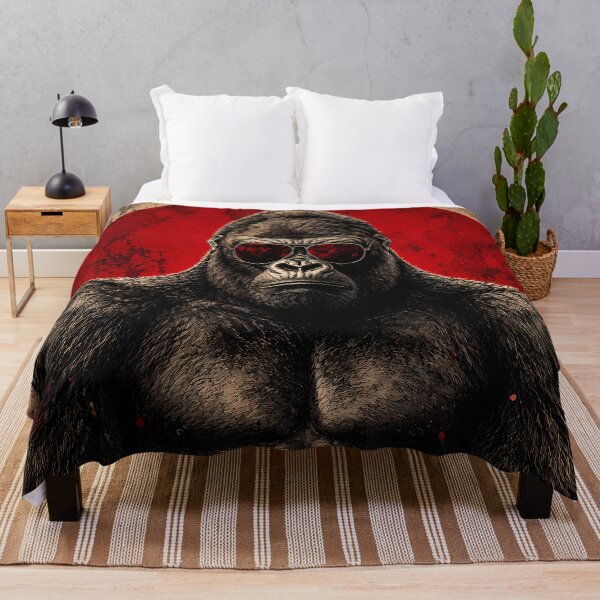 Item preview, Gorilla Aviator Sunglasses Grunge Art designed and sold by RkskArt.