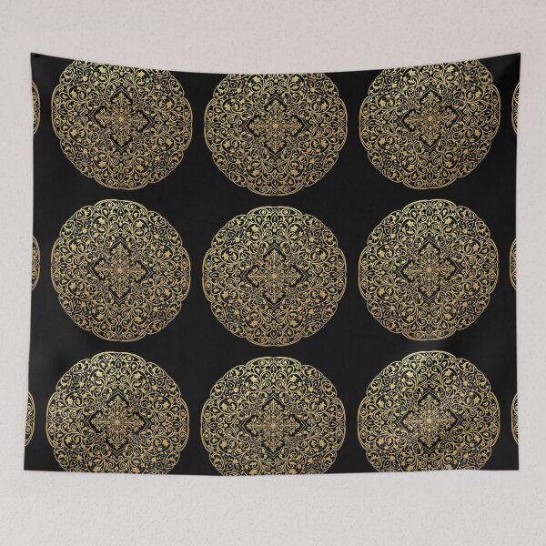 Item preview, Royal Gold Islamic Geometry (V.6) : Elegant Mandala & Arabesque Patterns designed and sold by D-Islamic.