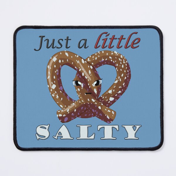 Item preview, Just a Little Salty Pretzel multi designed and sold by Ivorycrow.
