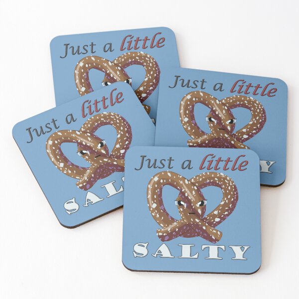 Item preview, Just a Little Salty Pretzel multi designed and sold by Ivorycrow.
